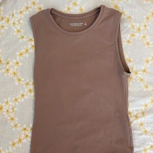 Abercrombie & Fitch /Soft Tan bodysuit